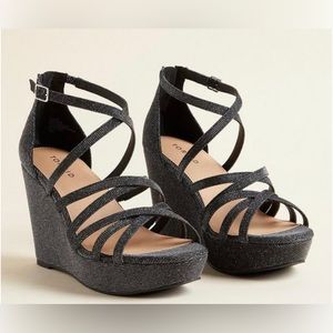 Torrid Strappy Platform Wedge (7.5WW)
